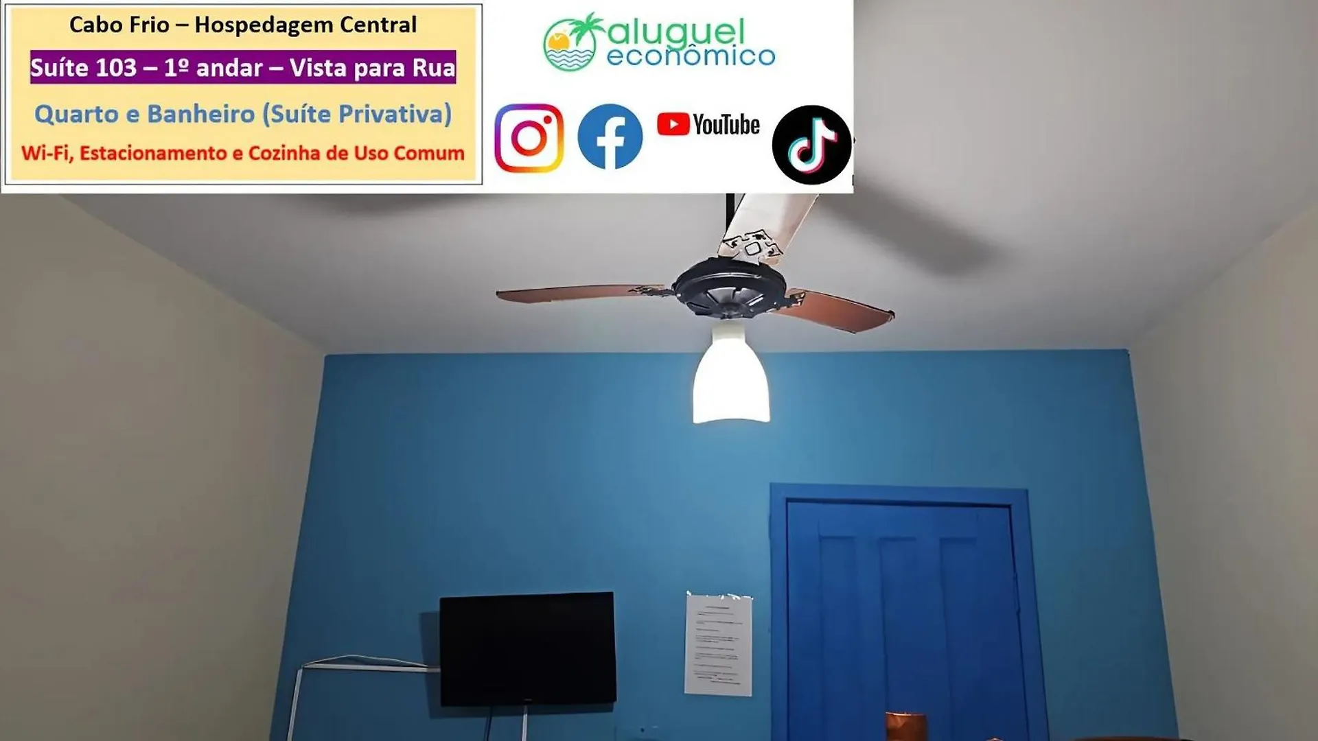 Cabo Frio - Hospedagem Central - Aluguel Economico Apartamento