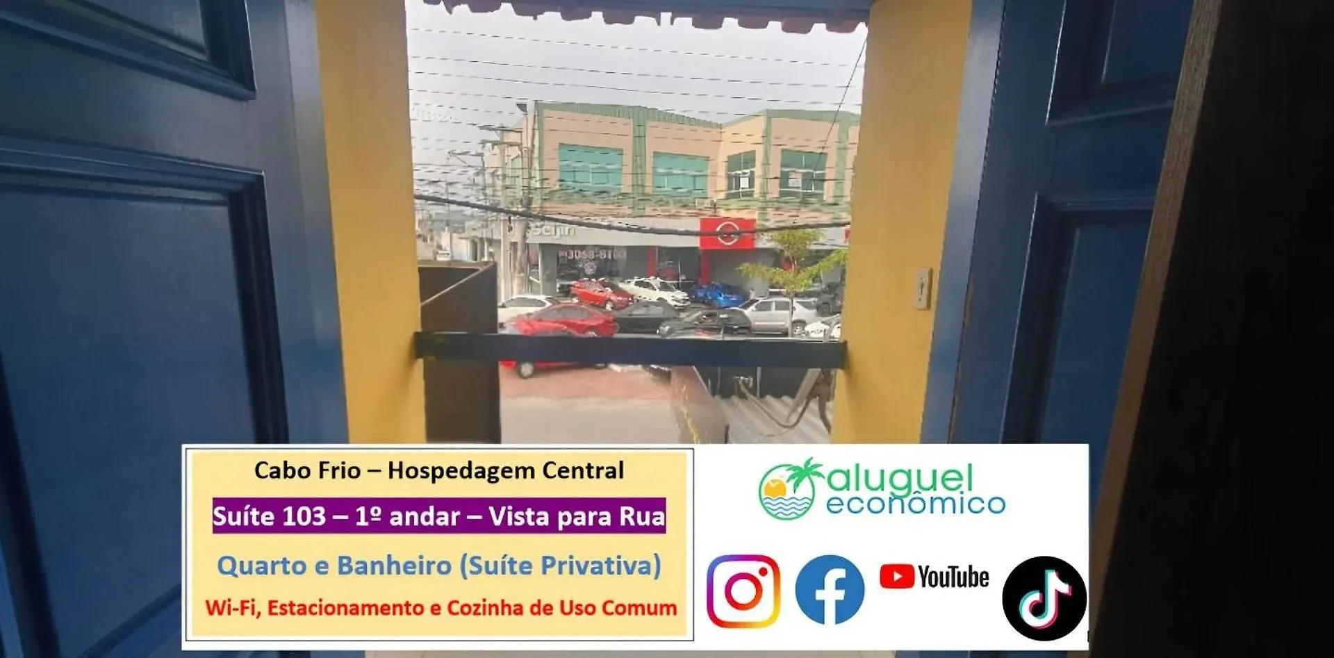 Cabo Frio - Hospedagem Central - Aluguel Economico Apartamento