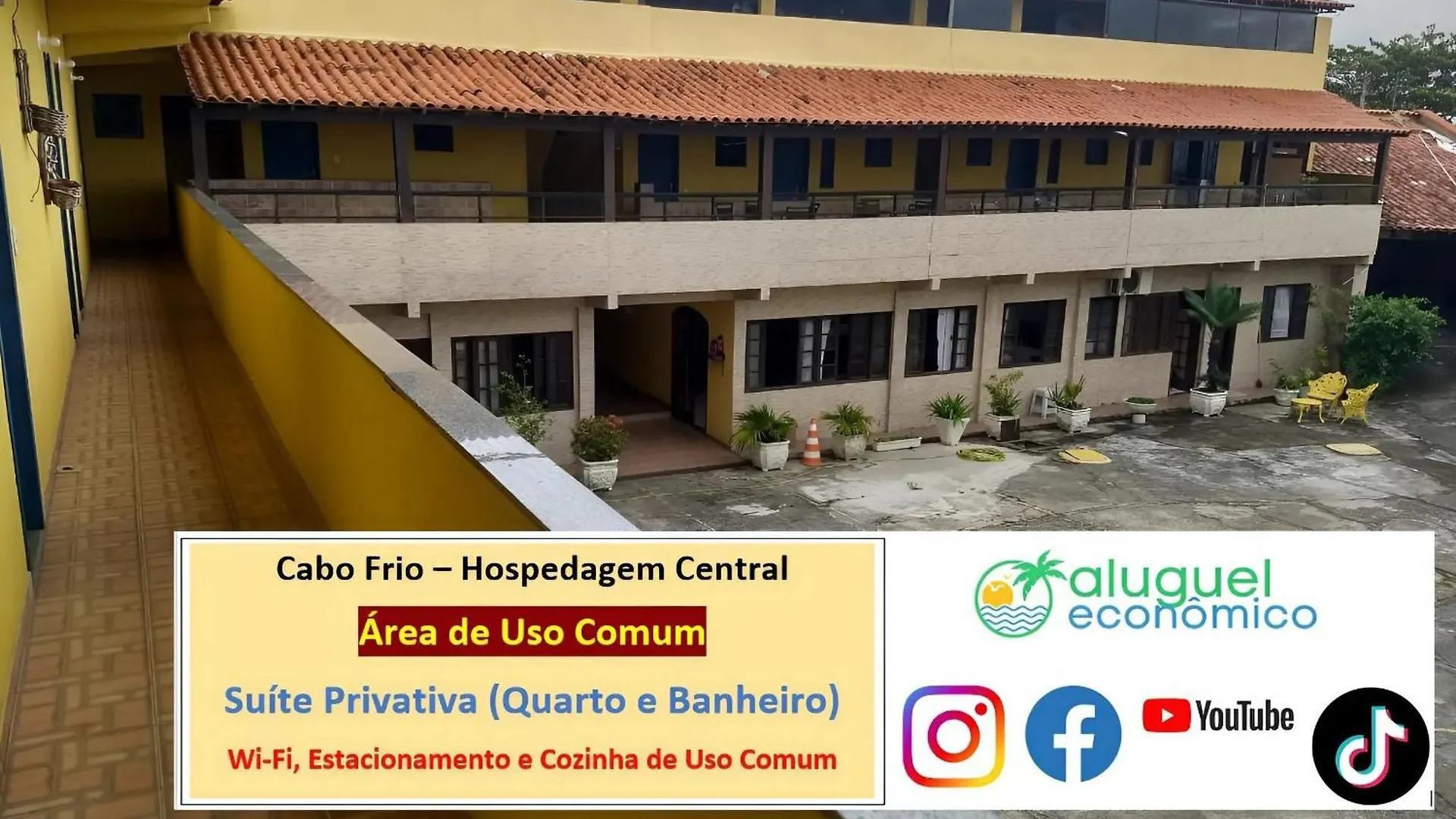 Cabo Frio - Hospedagem Central - Aluguel Economico Apartamento Cabo Frio