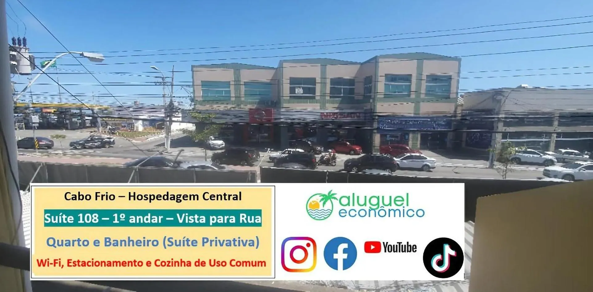 Cabo Frio - Hospedagem Central - Aluguel Economico Brasil