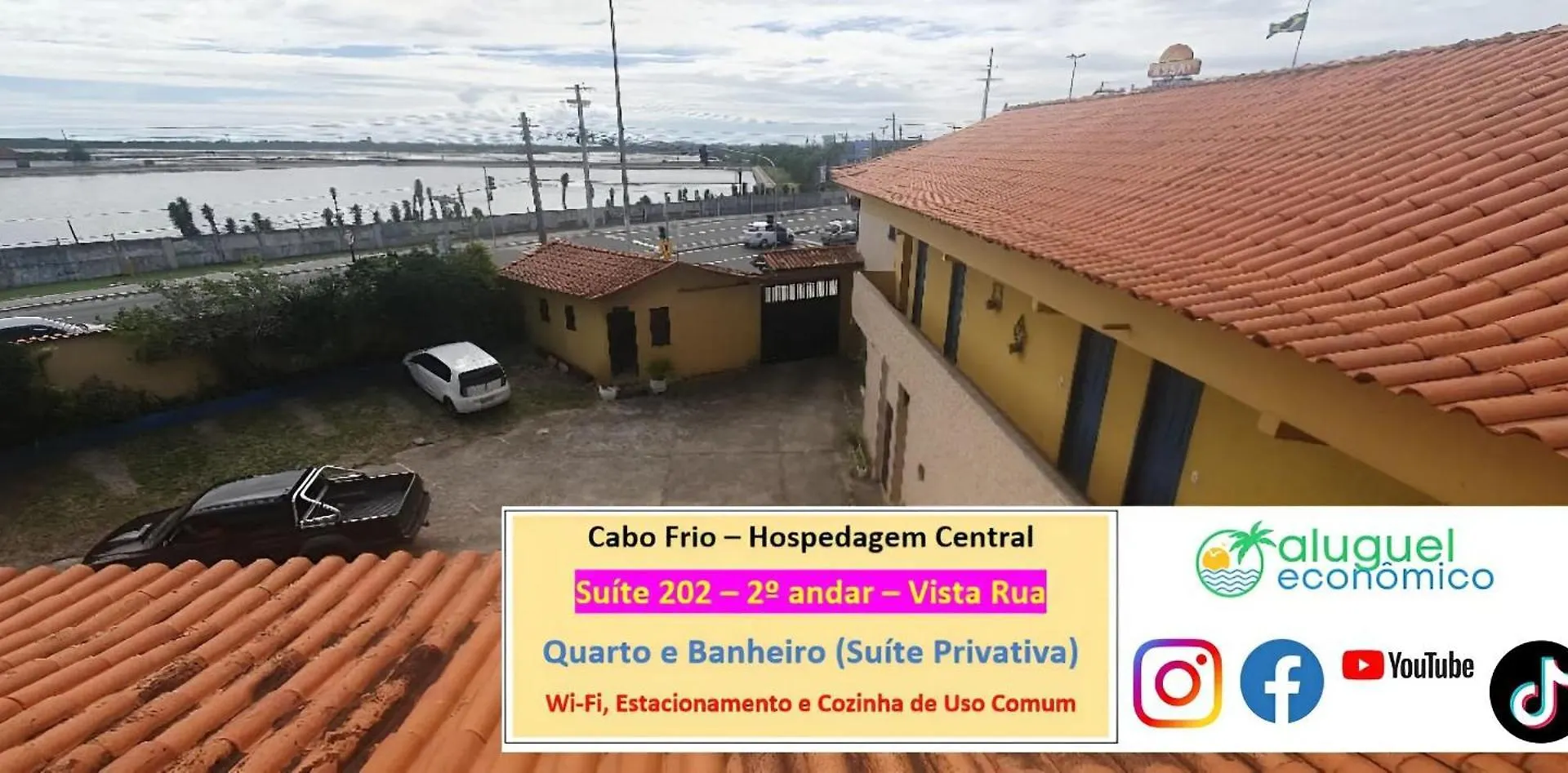 Cabo Frio - Hospedagem Central - Aluguel Economico Apartamento Cabo Frio