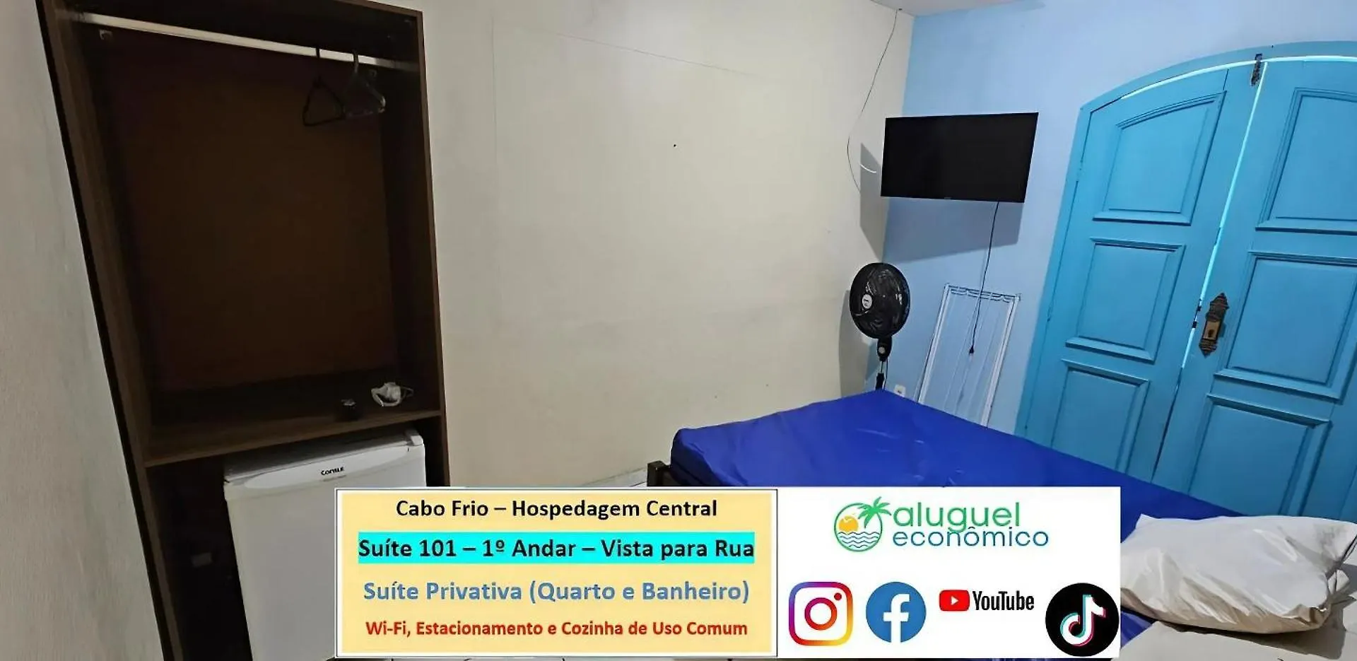 Cabo Frio - Hospedagem Central - Aluguel Economico Apartamento Cabo Frio
