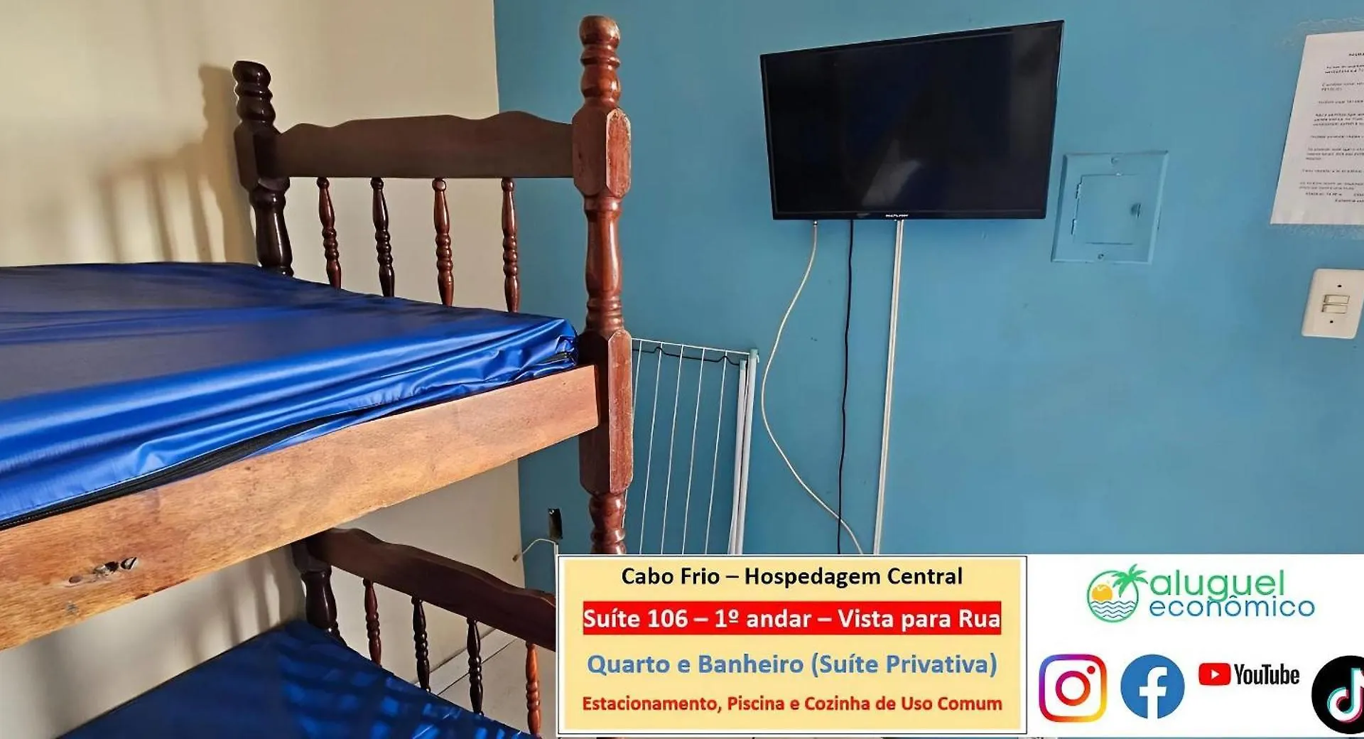 Cabo Frio - Hospedagem Central - Aluguel Economico 0*, Cabo Frio