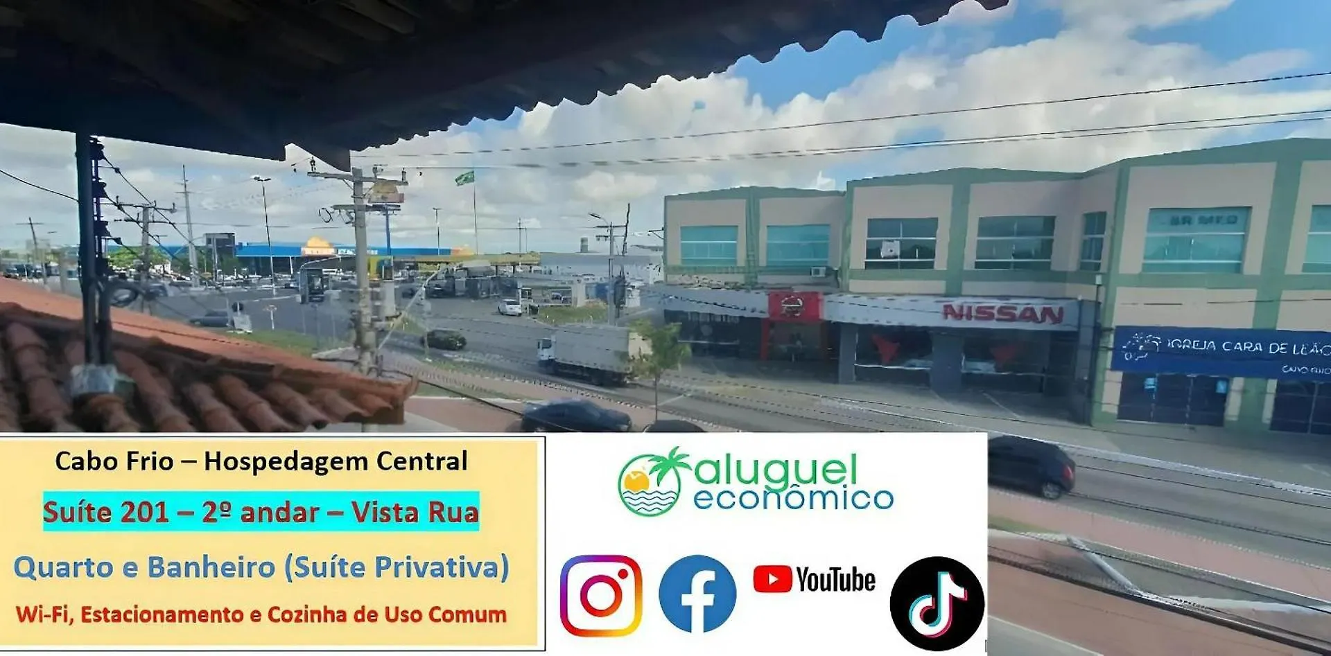Cabo Frio - Hospedagem Central - Aluguel Economico